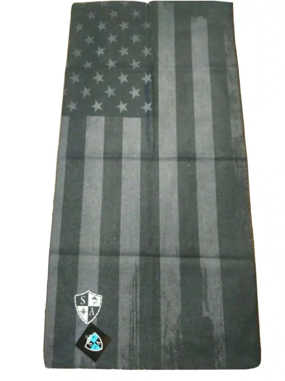 Salt Armour Tubular Men’s Black American Flag Face Mask Tube